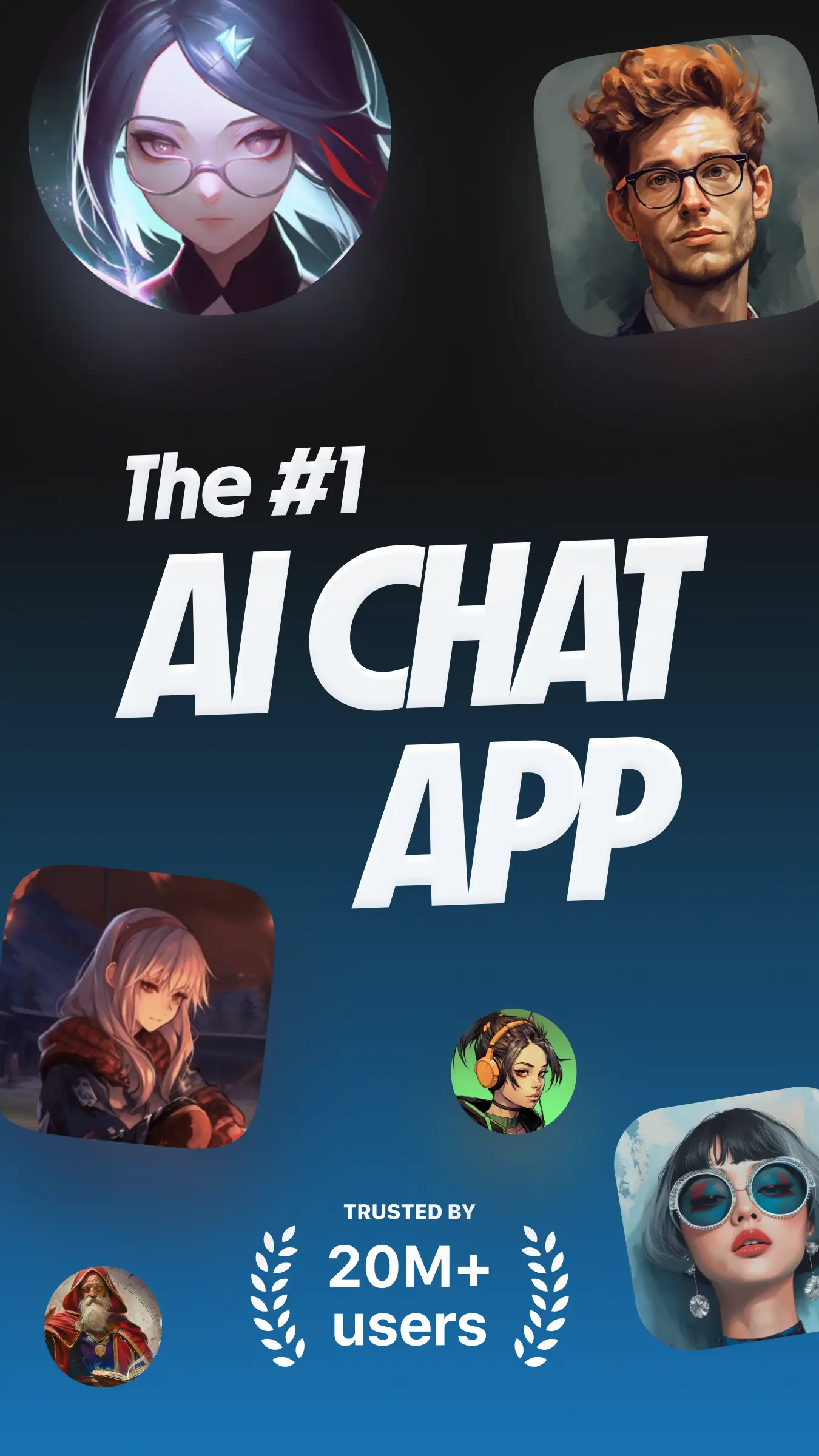 Скриншот приложения Character AI