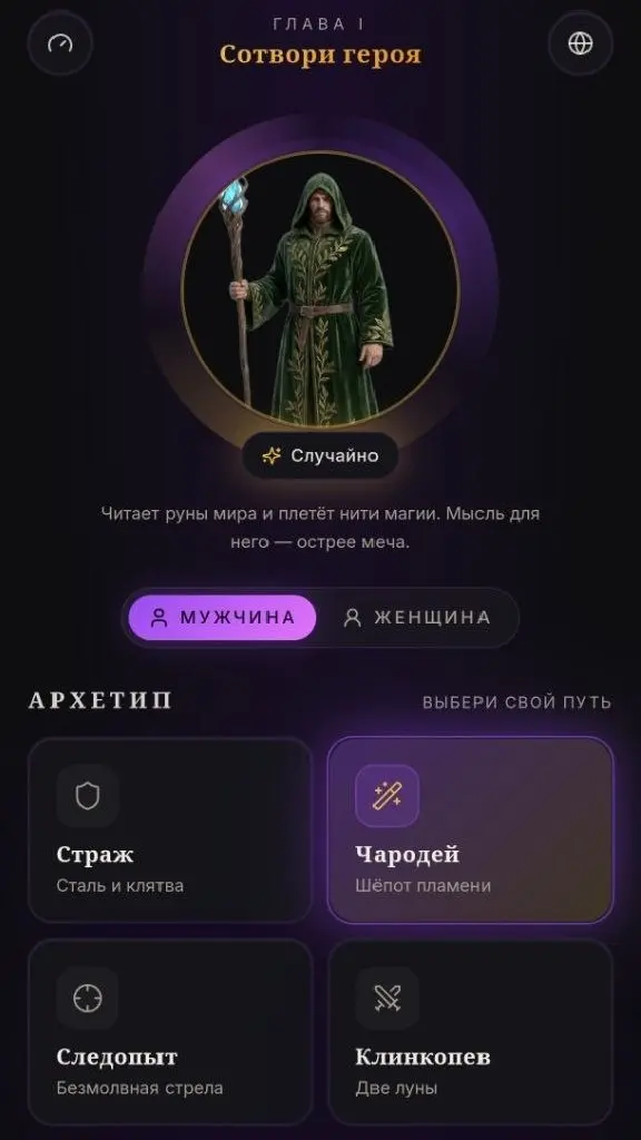 Скриншот приложения RPG Ежедневник