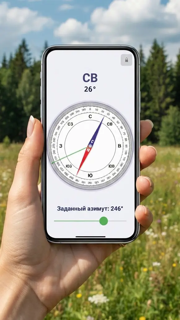 Скриншот приложения Компас 2.0
