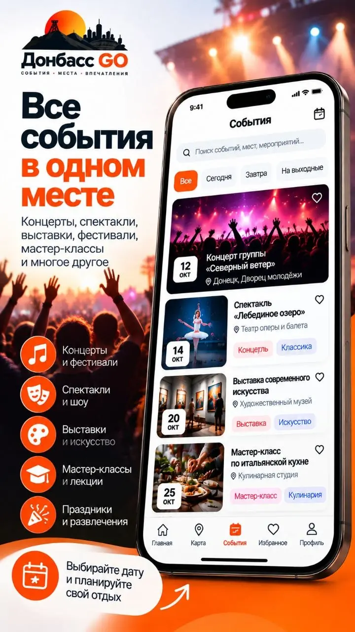 Скриншот приложения Донбасс GO