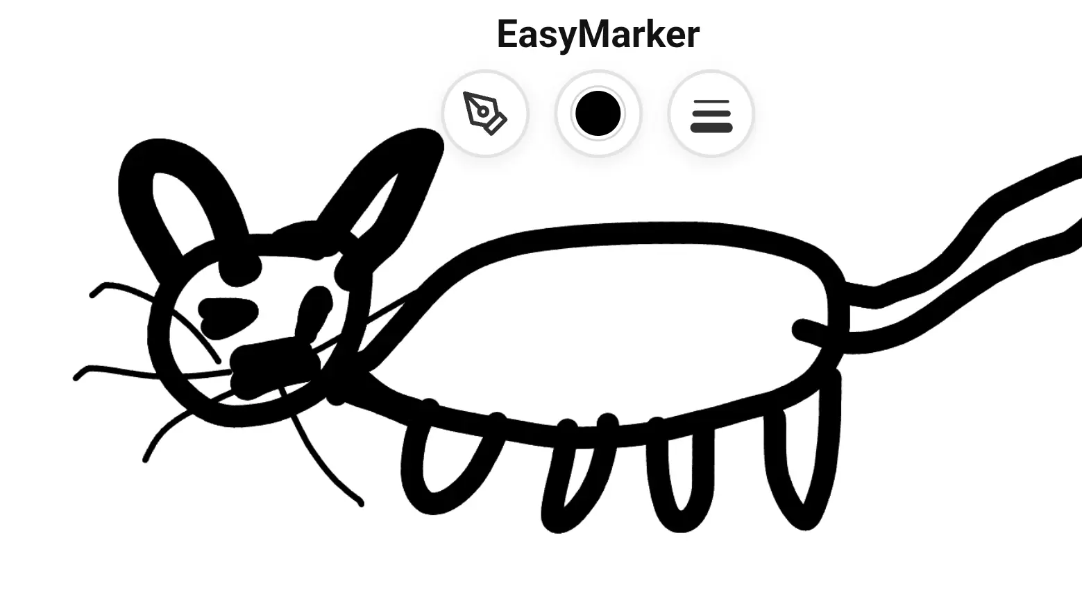Скриншот приложения EasyMarker