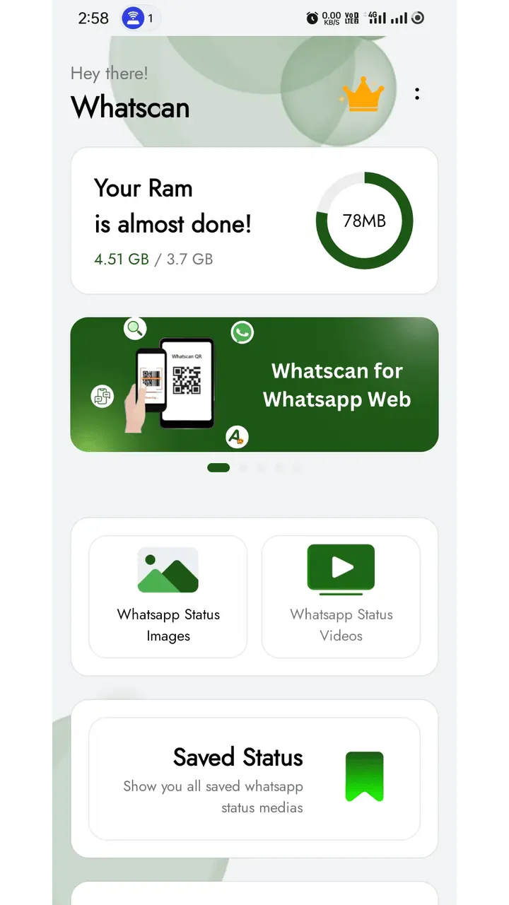 Скриншот приложения WhatsApp* Tools