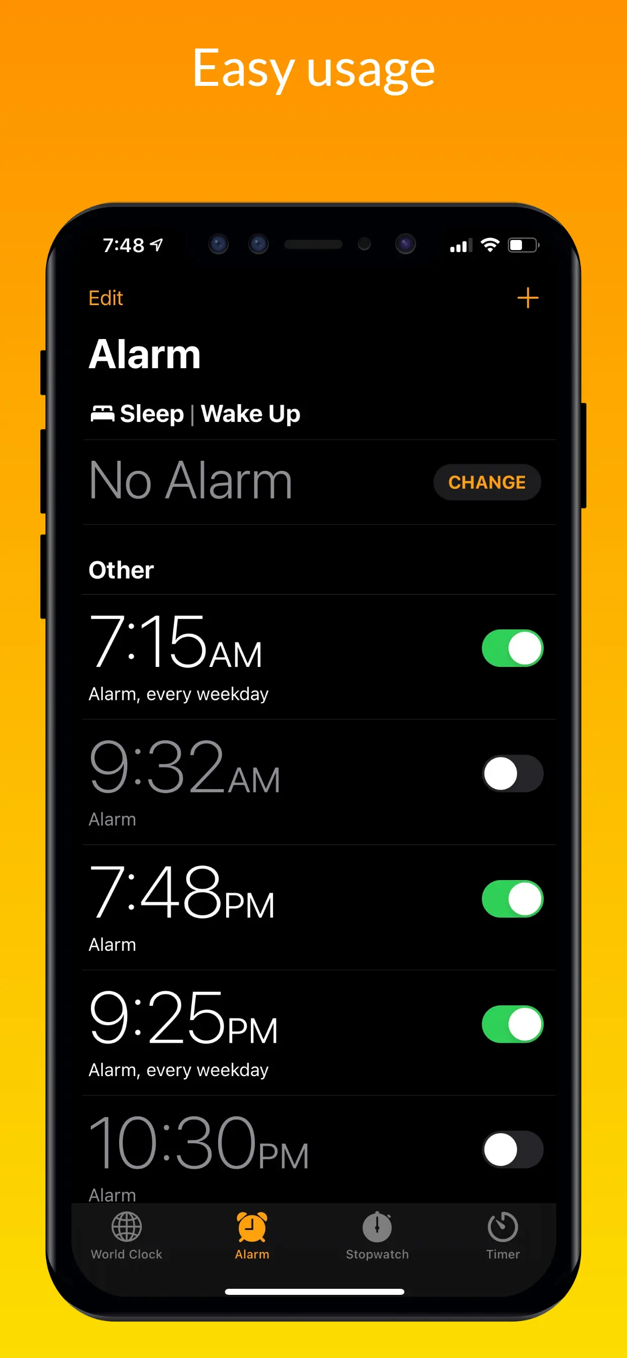 Скриншот приложения Clock OS 26