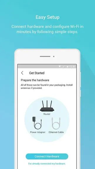Скриншот приложения TP-Link Tether
