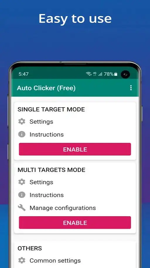 Скриншот приложения Auto Clicker
