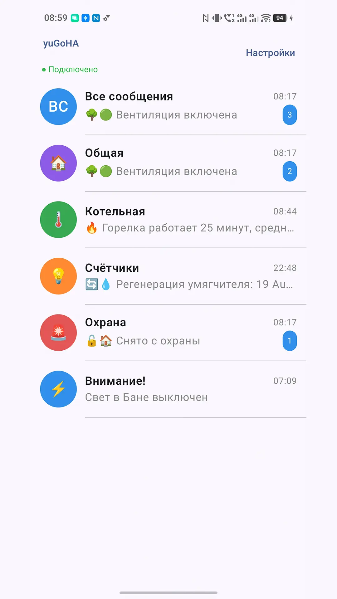 Скриншот приложения yuGoHa