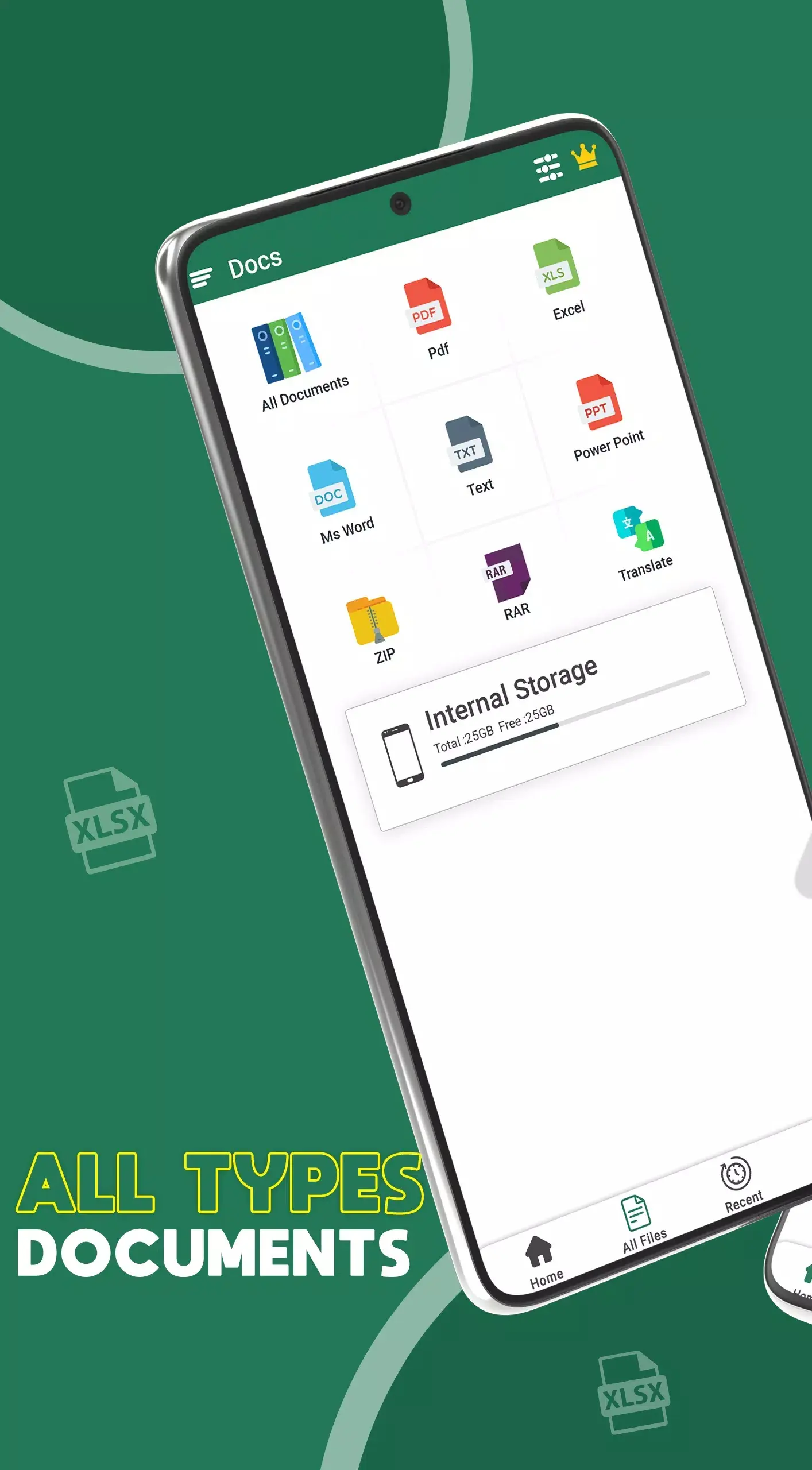 Скриншот приложения Excel Reader