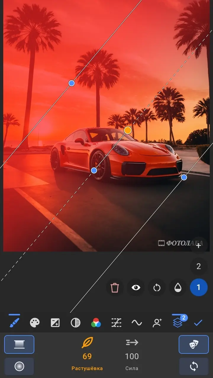 Скриншот приложения ФОТОЛАБА