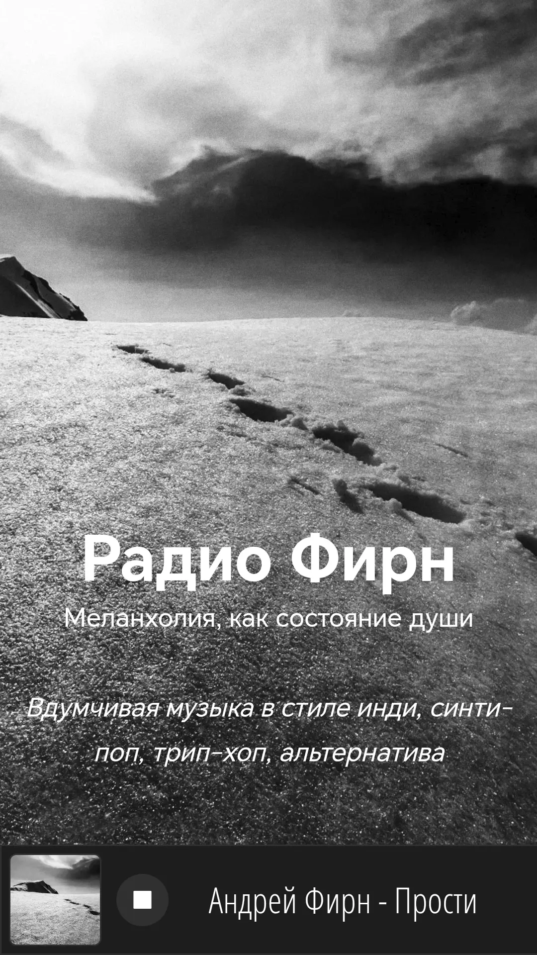 Скриншот приложения Радио Фирн