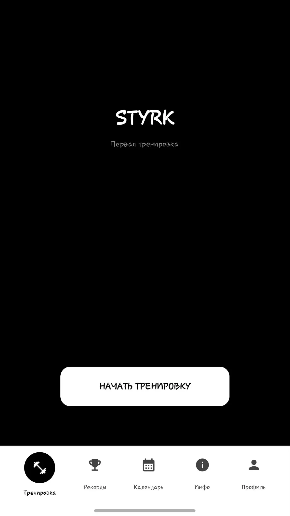 Скриншот приложения STYRK